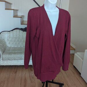ULTRA SOFT Burgundy Sweater Size XXL NEW NWT